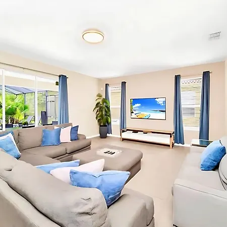 6Br Resort Home Near Disney - With Private Pool Hot Tub And Games Room